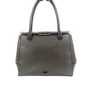 KATE SPADE Knightsbridge Constance Croc Embossed Leather Tote Bag Purse